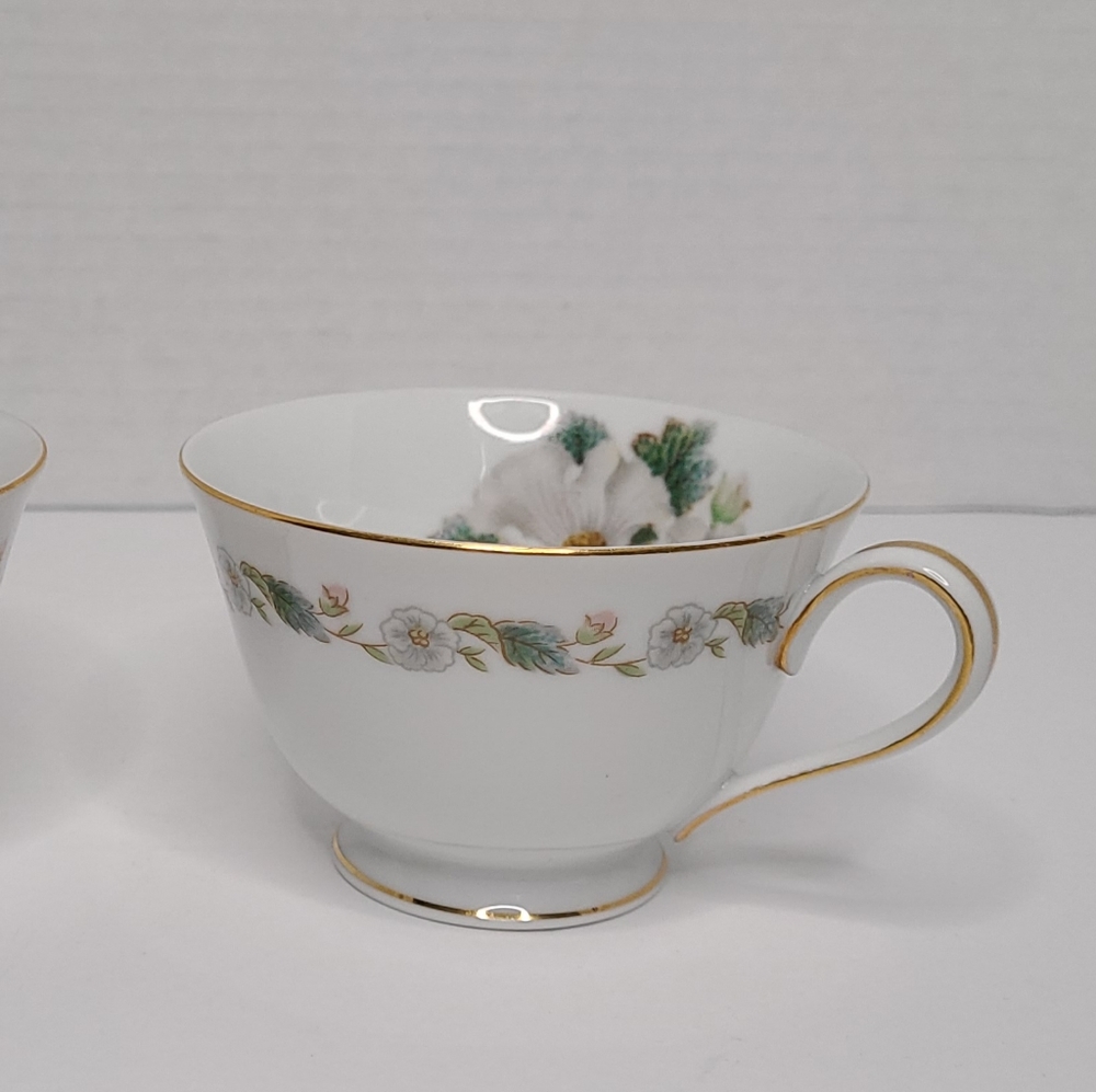 Vintage Noritake China  5029 Magnolia Tea Cups